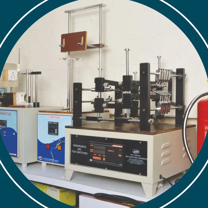 Endurance test rig for switches in the Ampele laboratory