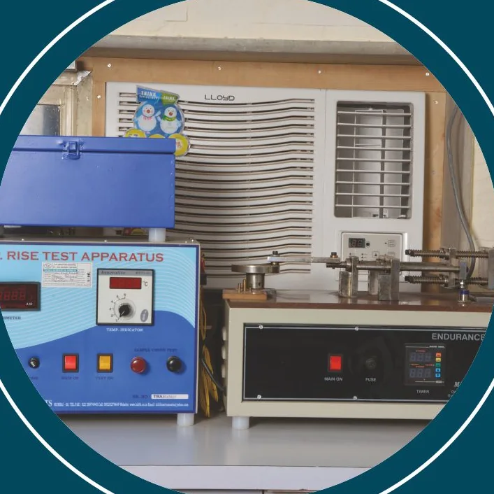 Temperature rise test apparatus